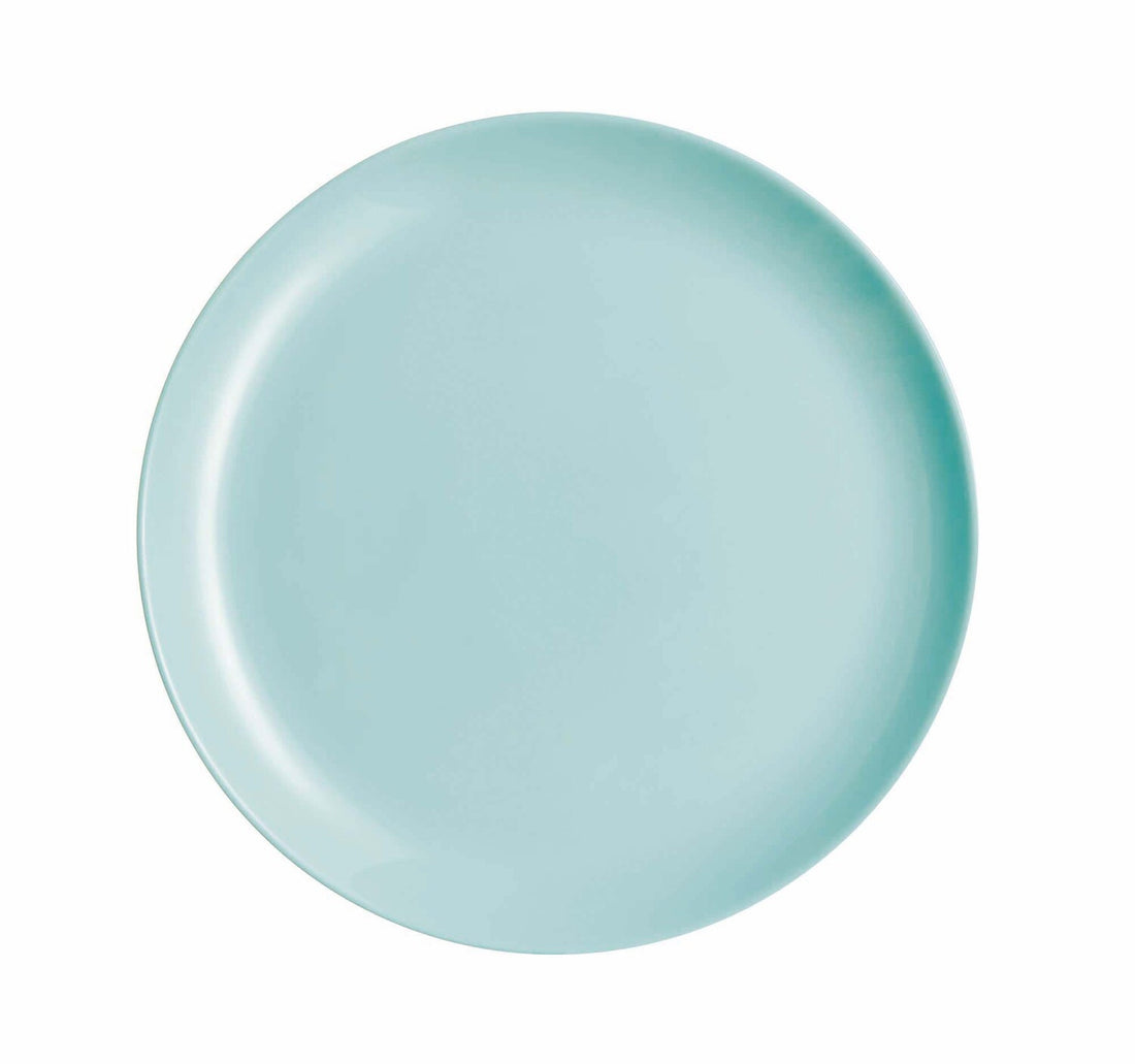 Luminarc Diwali Dinner Plate, 27 cm, Light Turquoise, P2013