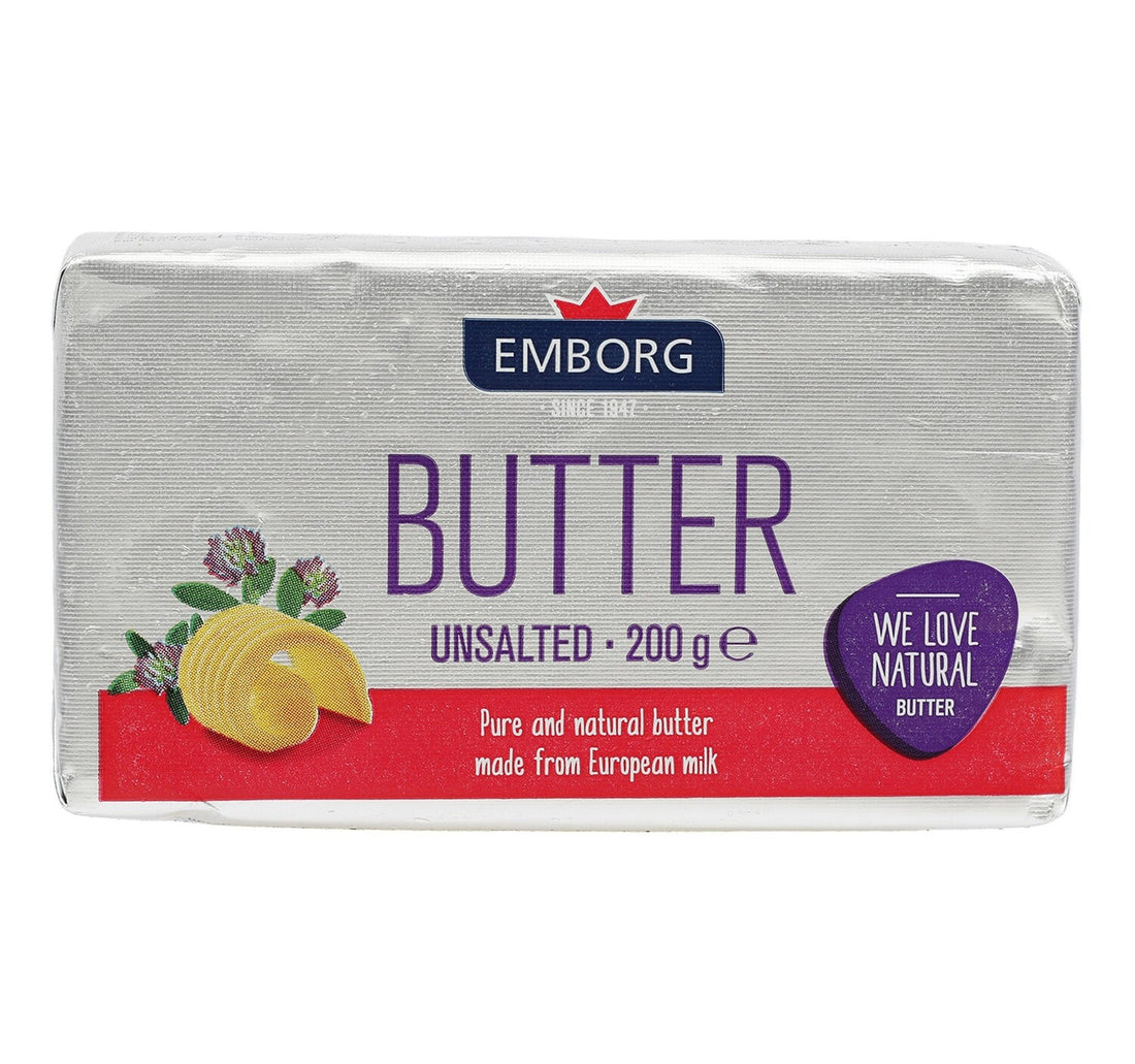 Emborg Butter Unsalted 200 g