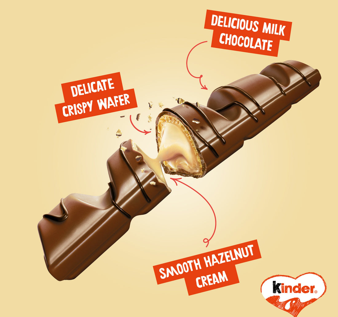 Kinder Bueno Milk Chocolate Bar 2 Bars 43 g