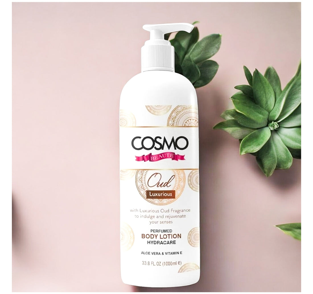 Cosmo Beaute Oud Luxury Perfumed Body Lotion 1 Litre