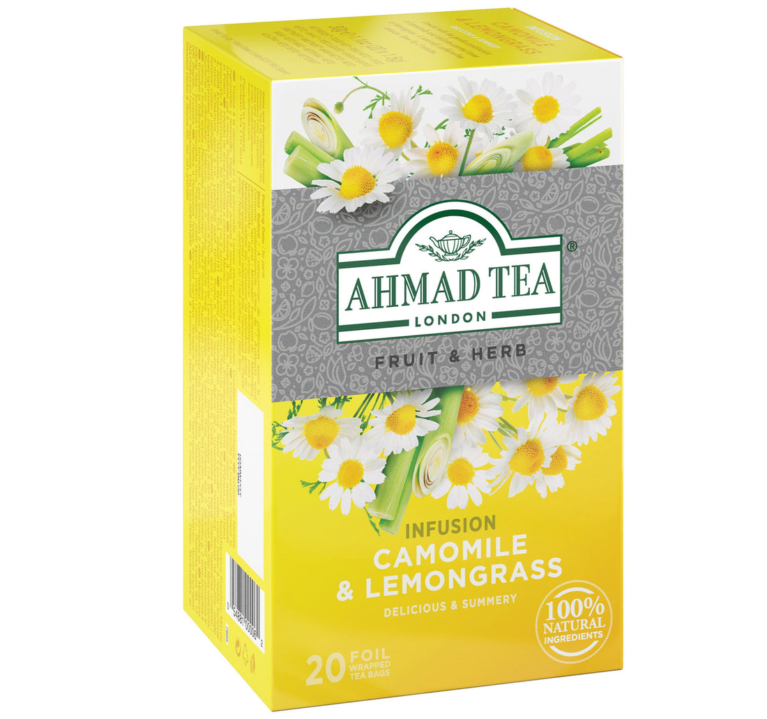 Ahmad Tea Camomile & Lemon Grass Tea 20 Teabags