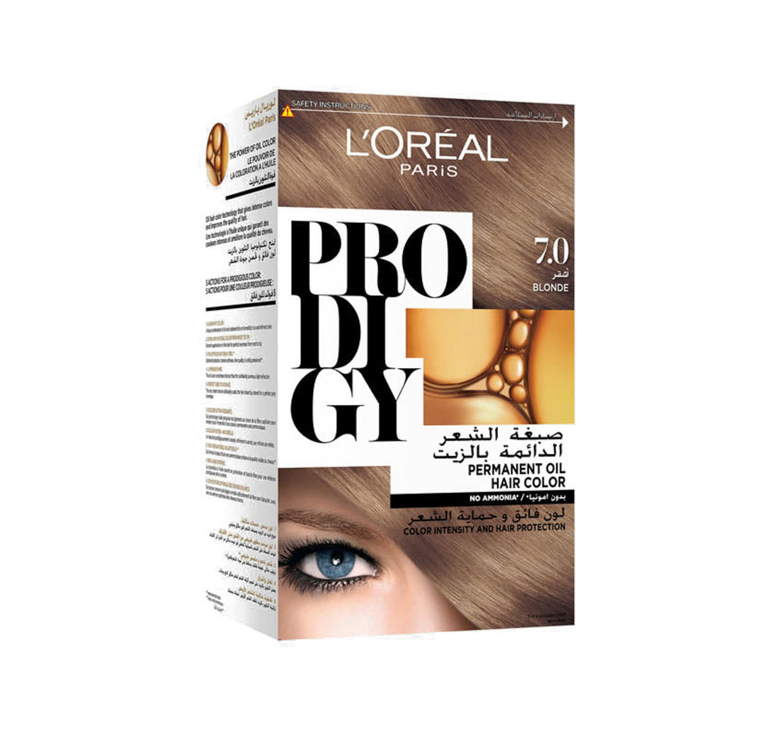 L'Oreal Paris Prodigy Hair Color 7.0 Blonde 1 pkt
