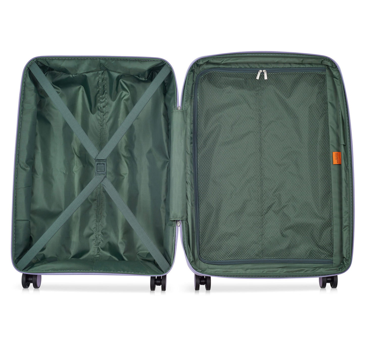 Delsey Securitech Dune 4 Double Wheels Hard Trolley, 70 cm, Lavender