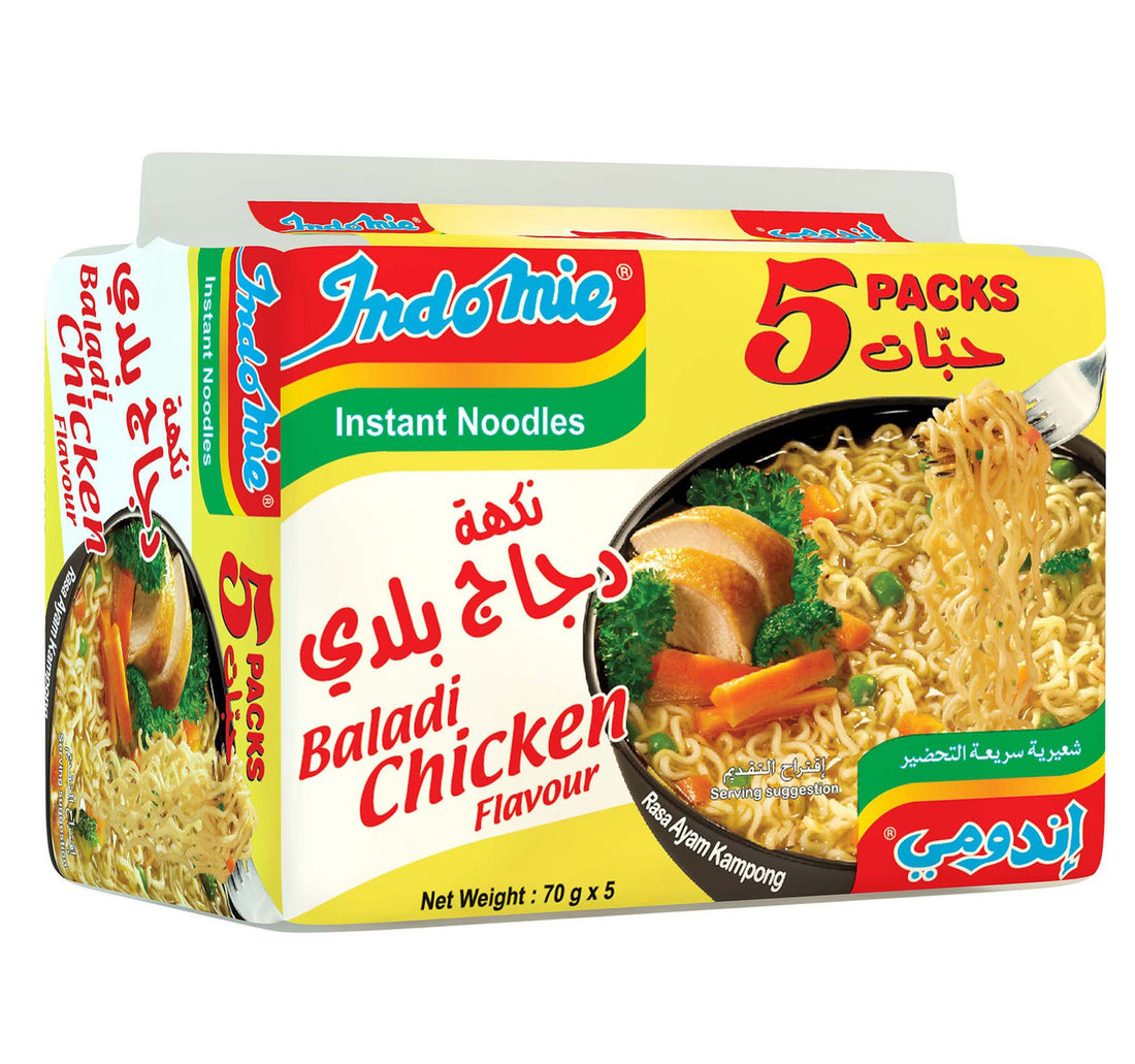 Indomie Chicken Flavour Instant Noodles 5 x 70 g
