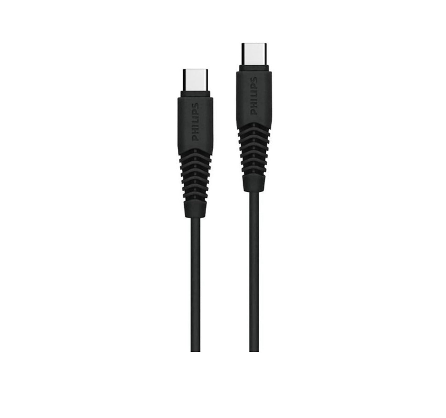 Philips USB-C to USB-C Cable, 1.2 m, Black, DLC5531CB/97