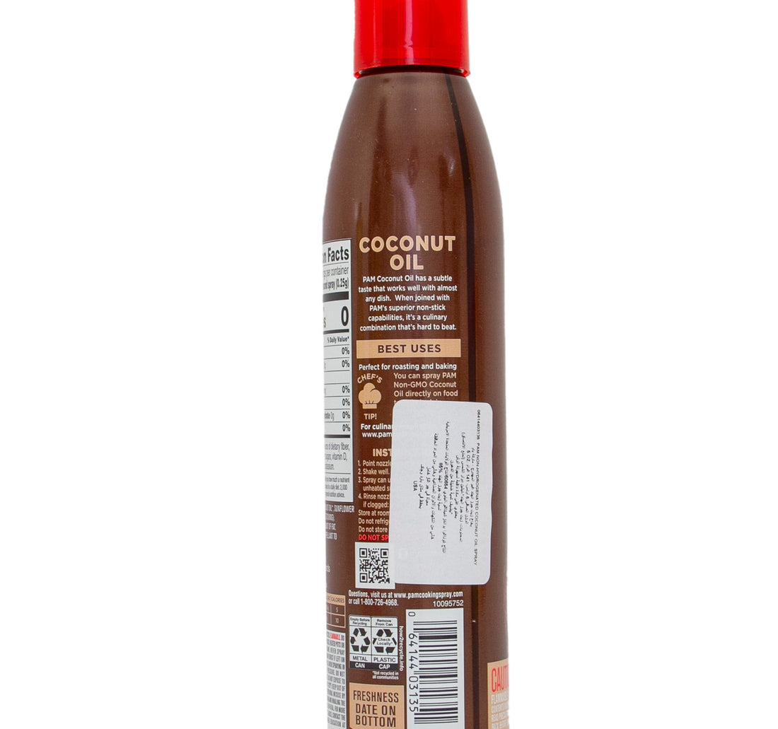 Pam Cooking Spray Coconut Oil 5oz