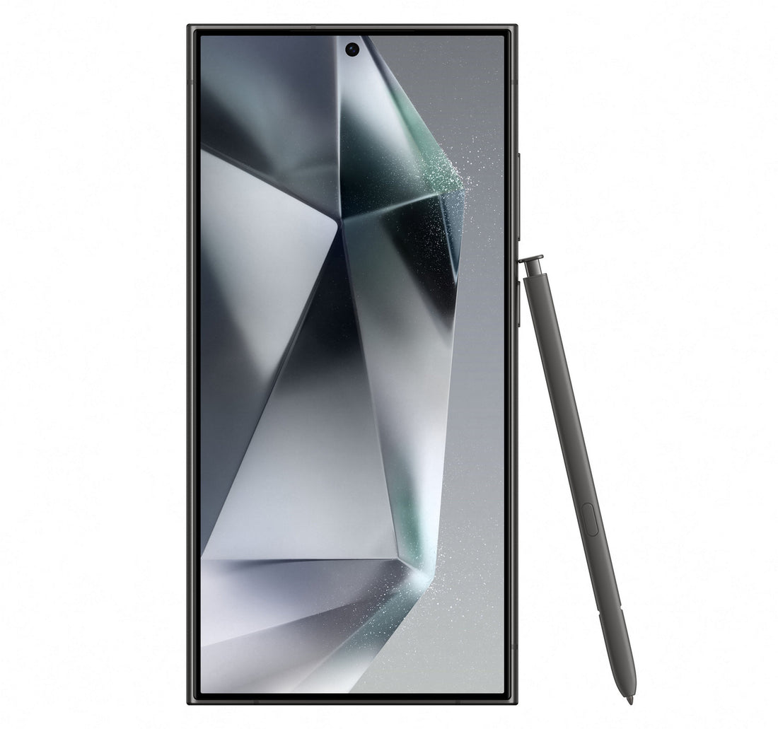 هاتف سامسونج جالاكسي إس 24 ألترا 5G الذكي، 12 جيجابايت رام، 256 جيجابايت تخزين، أسود تيتانيوم