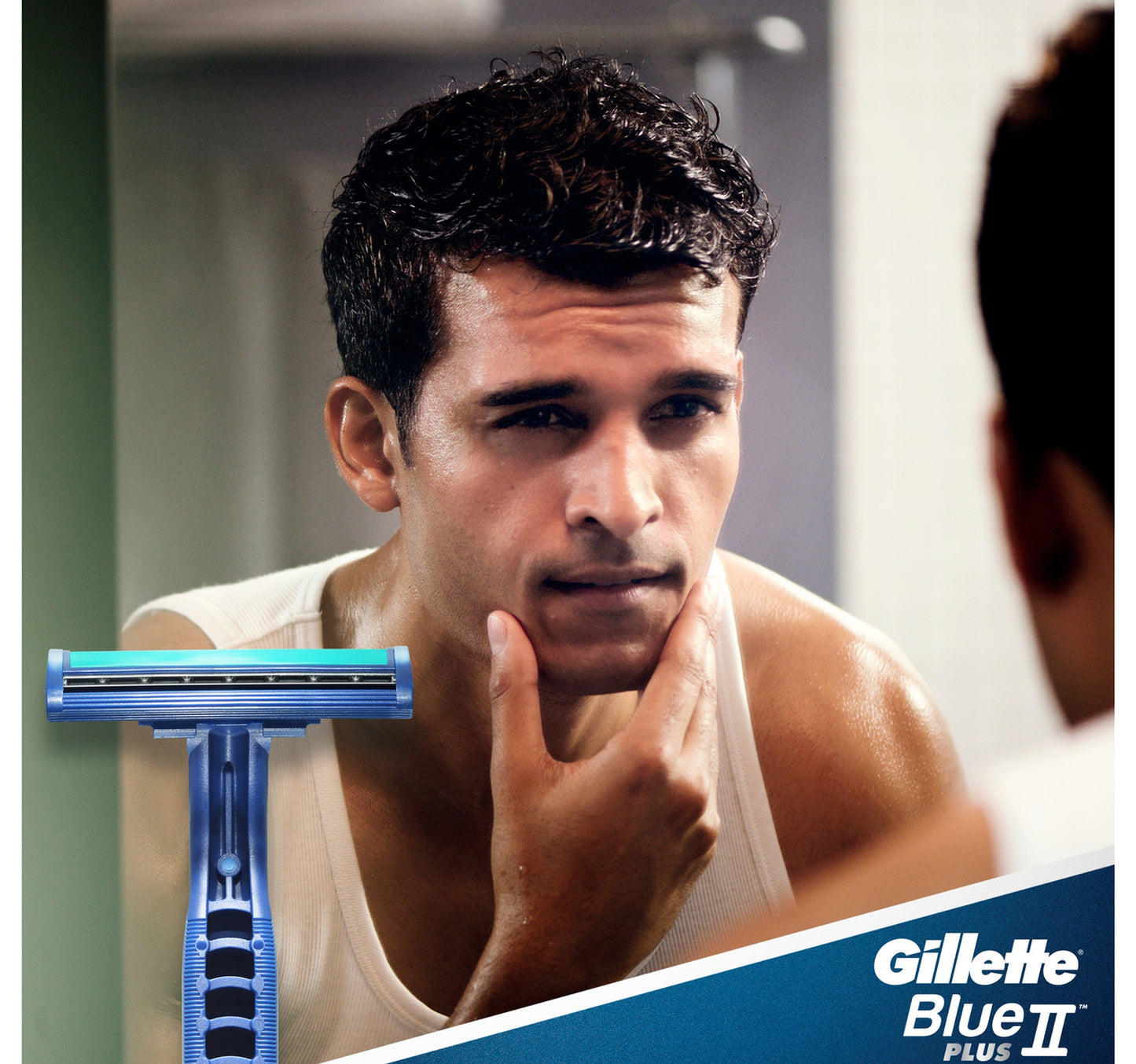 Gillette Blue II Plus Men's Disposable Razors 5 pcs