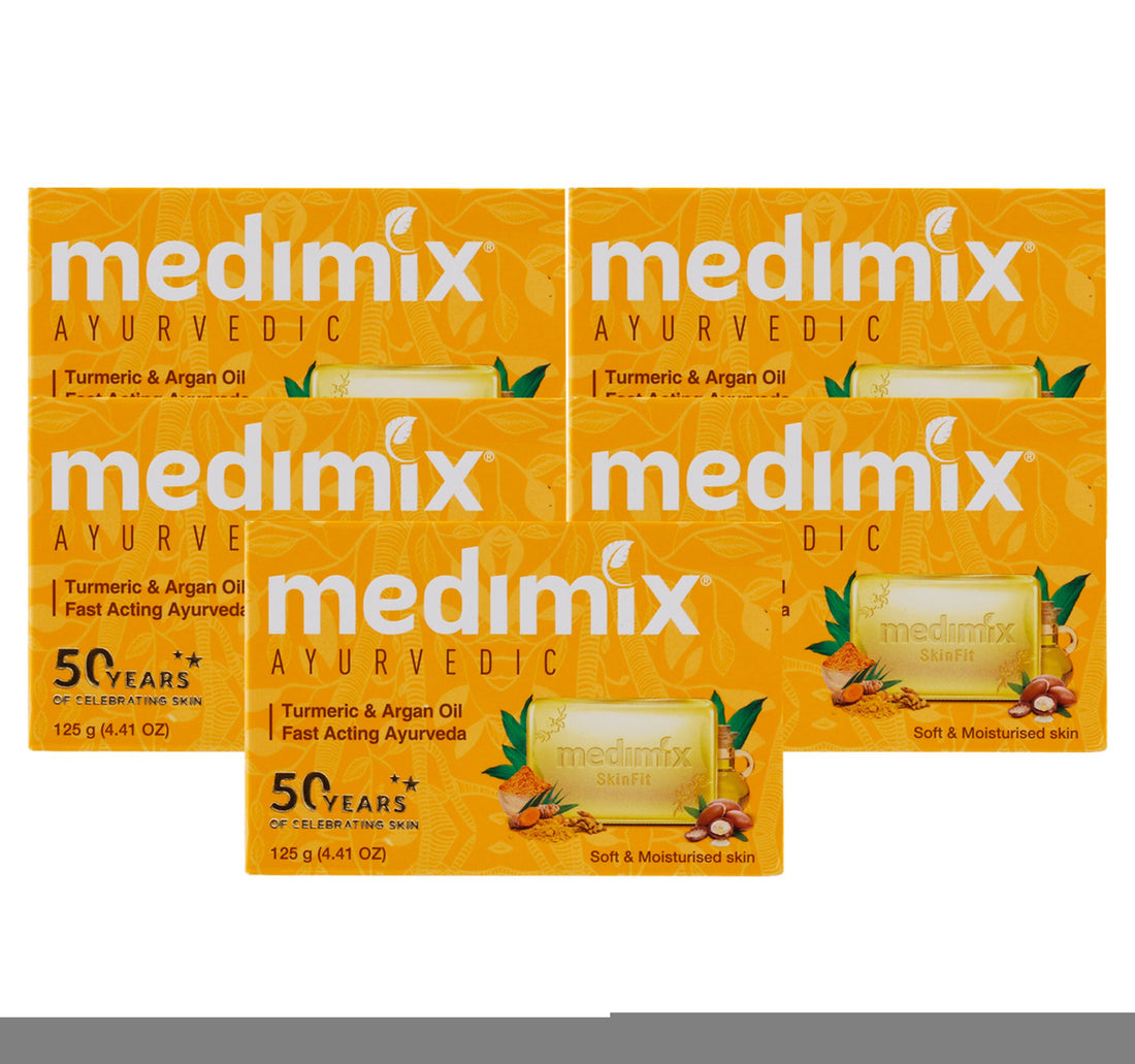 Medimix Turmeric & Argan Oil Soap 5 x 125 g