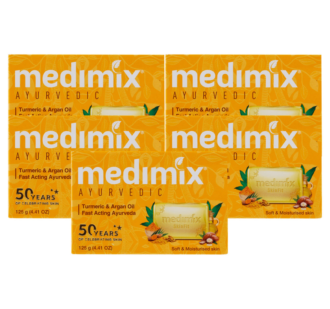 Medimix Turmeric & Argan Oil Soap 5 x 125 g