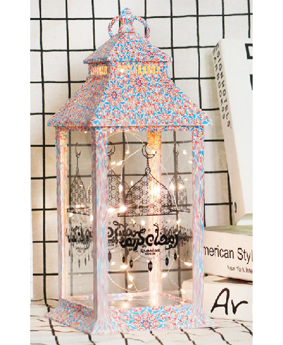 Party Fusion Ramadan/Eid Hanging Decoration Lantern, Assorted, WM-22549