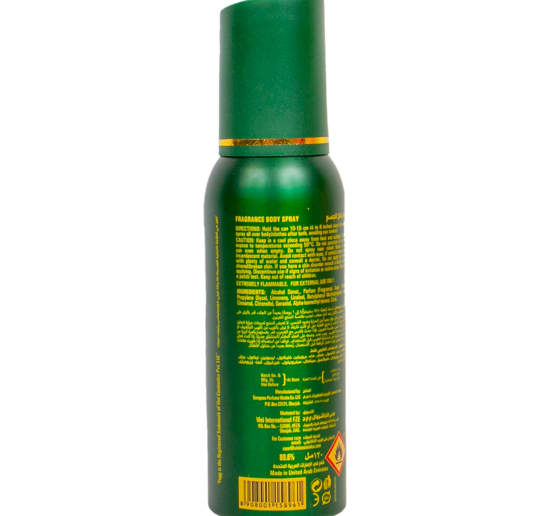 Fogg Victor Fragrance Body Spray for Men 120 ml