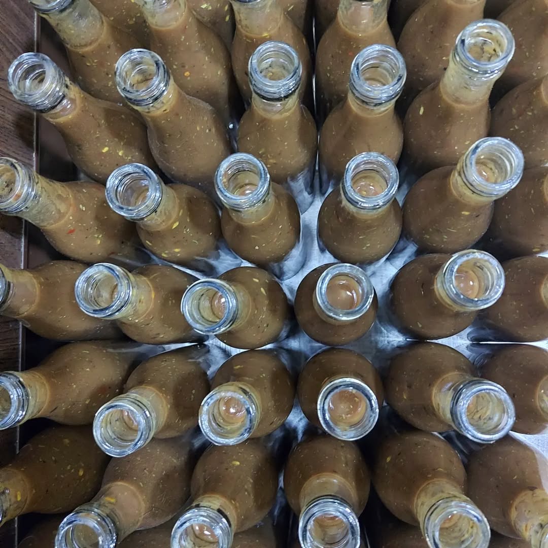 صلصة الصبار الهندية الحارة