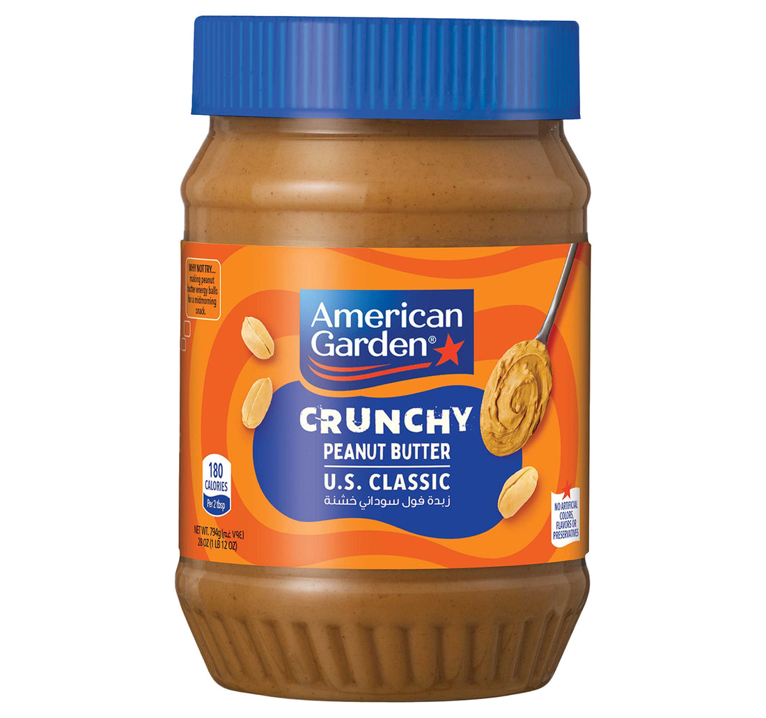 American Garden Vegan & Gluten Free Crunchy Peanut Butter 794 g
