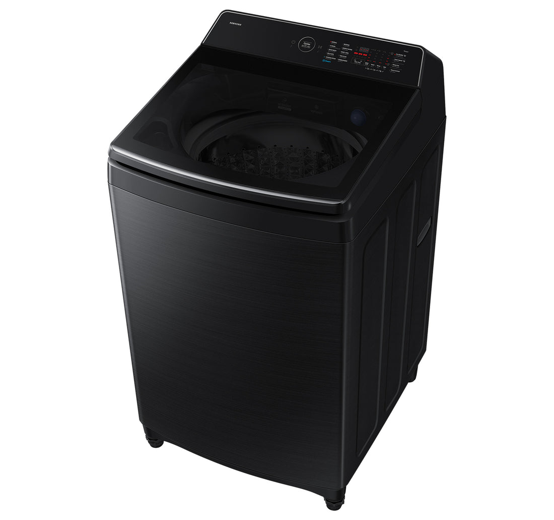Samsung Bespoke Top Load Washer, 16 Kg, 700 RPM, Black Caviar, WA80F16B9BGK