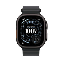 Apple Watch Ultra 3 GPS + Cellular Smartwatch, 49 mm Black Titanium Case with Black Ocean Band, MF0J4AF/A