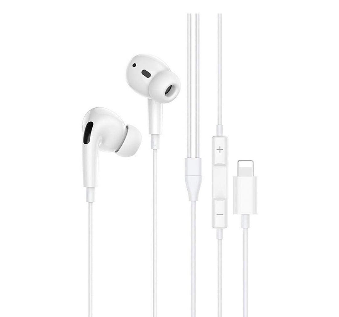 Iends Stereo Wired Earphones with Lightning Connector IE-HS352, White