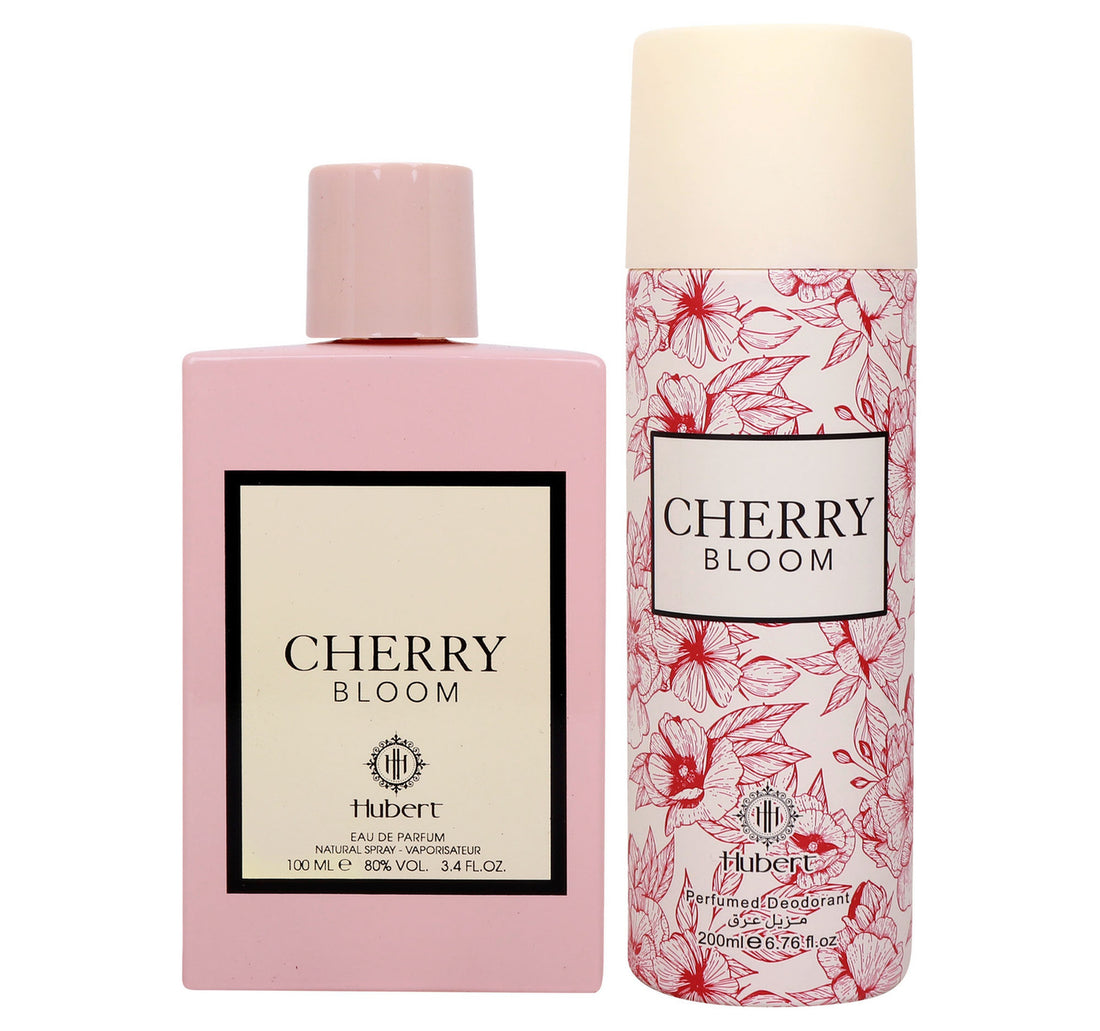 Hubert EDP Cherry Bloom 100 ml + Perfumed Deodorant 200 ml