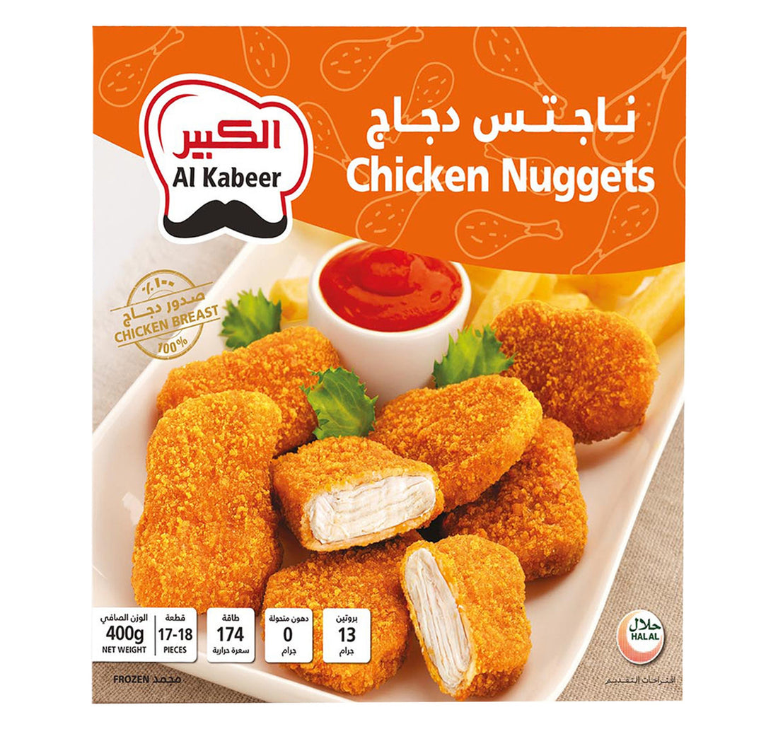 Al Kabeer Krazee Chicken Nuggets 400 g