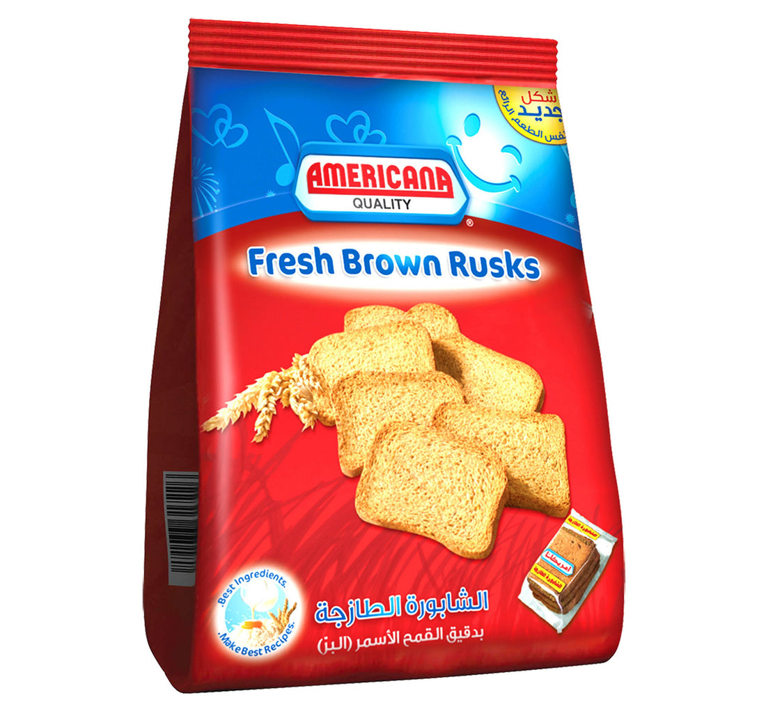 Americana Fresh Brown Rusks 375 g