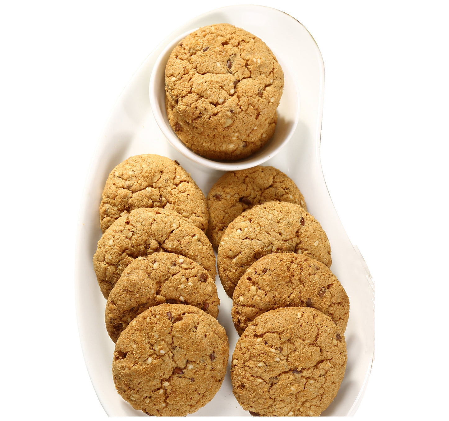 White Oats Almond Pistachio Cookies 250 g Approx. Weight