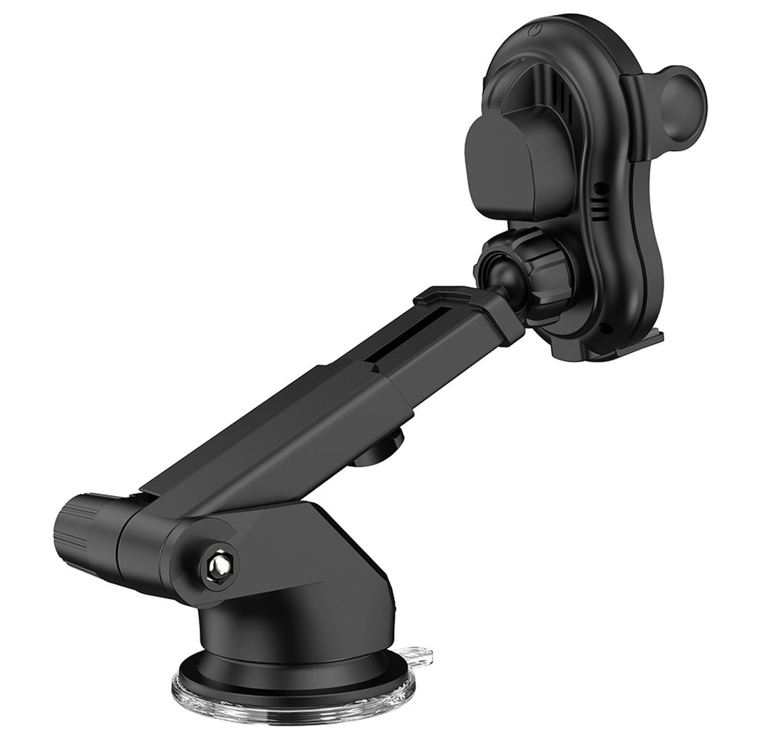 Trands Wireless Charging Car Holder, Black, TR-HO5617