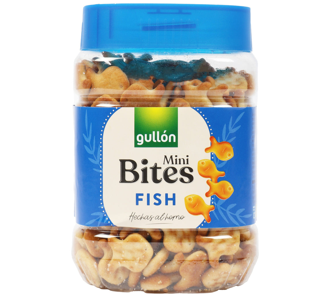Gullon Mini Bites Fish Biscuit 250 g