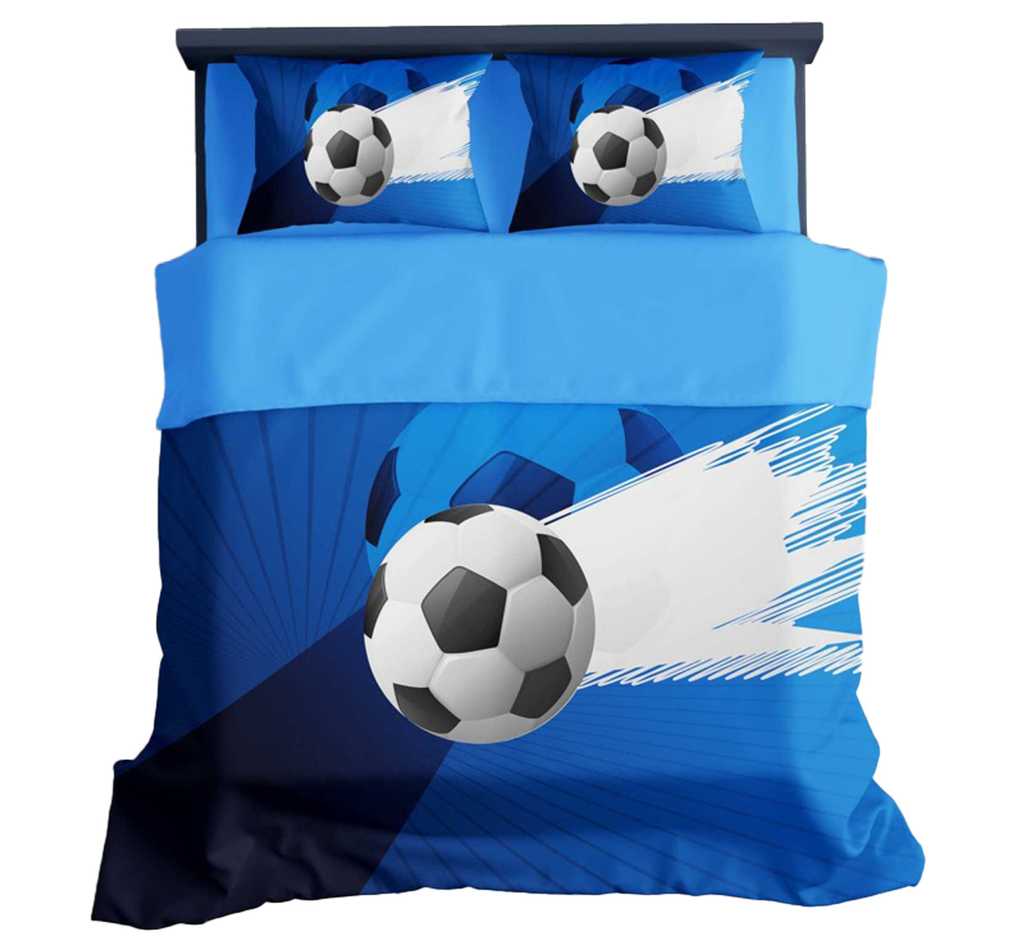 Maple Leaf Foot Ball Bed Sheet 240x260cm Assorted