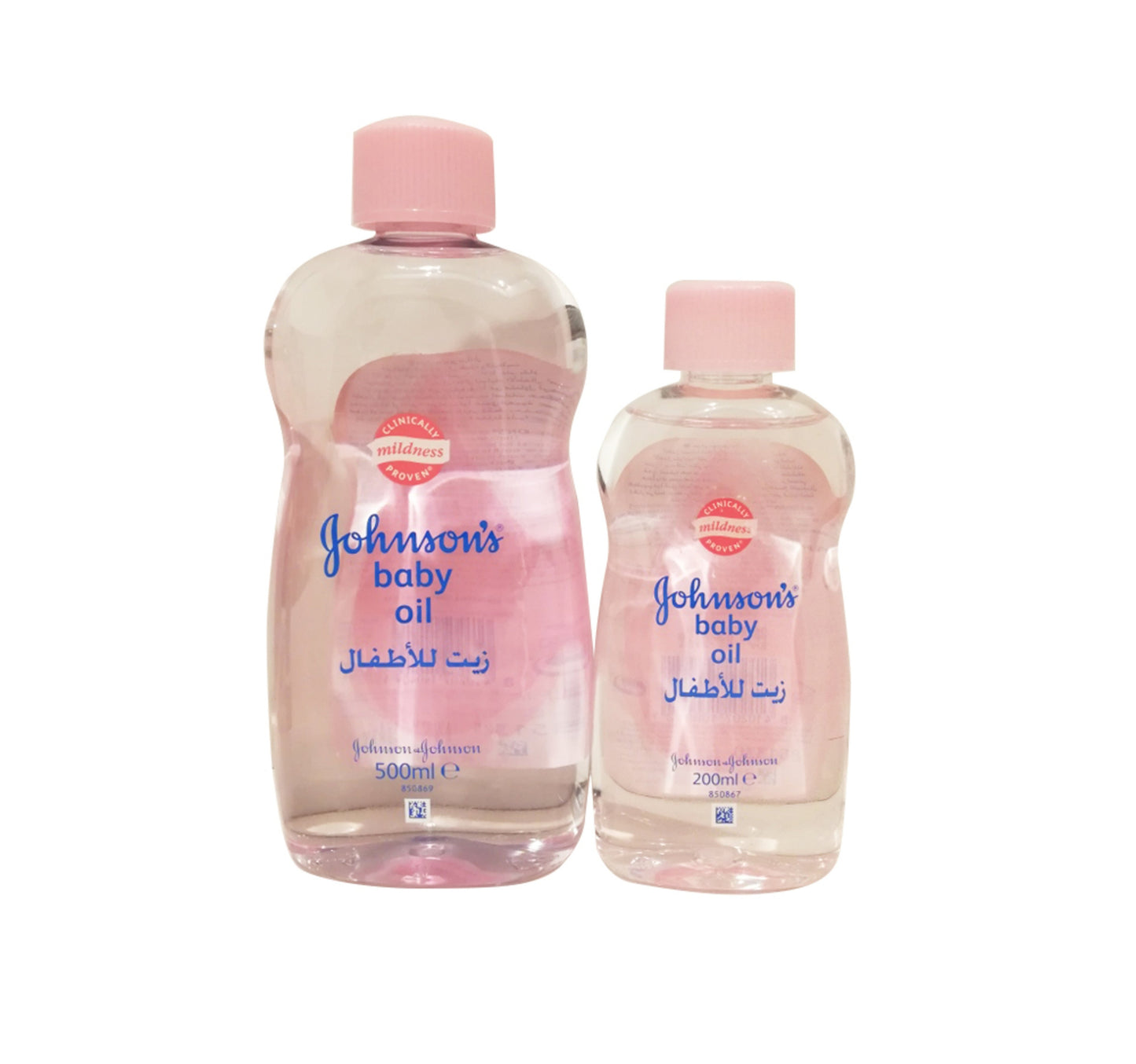 Johnson & Johnson Baby Oil 500 ml + 200 ml