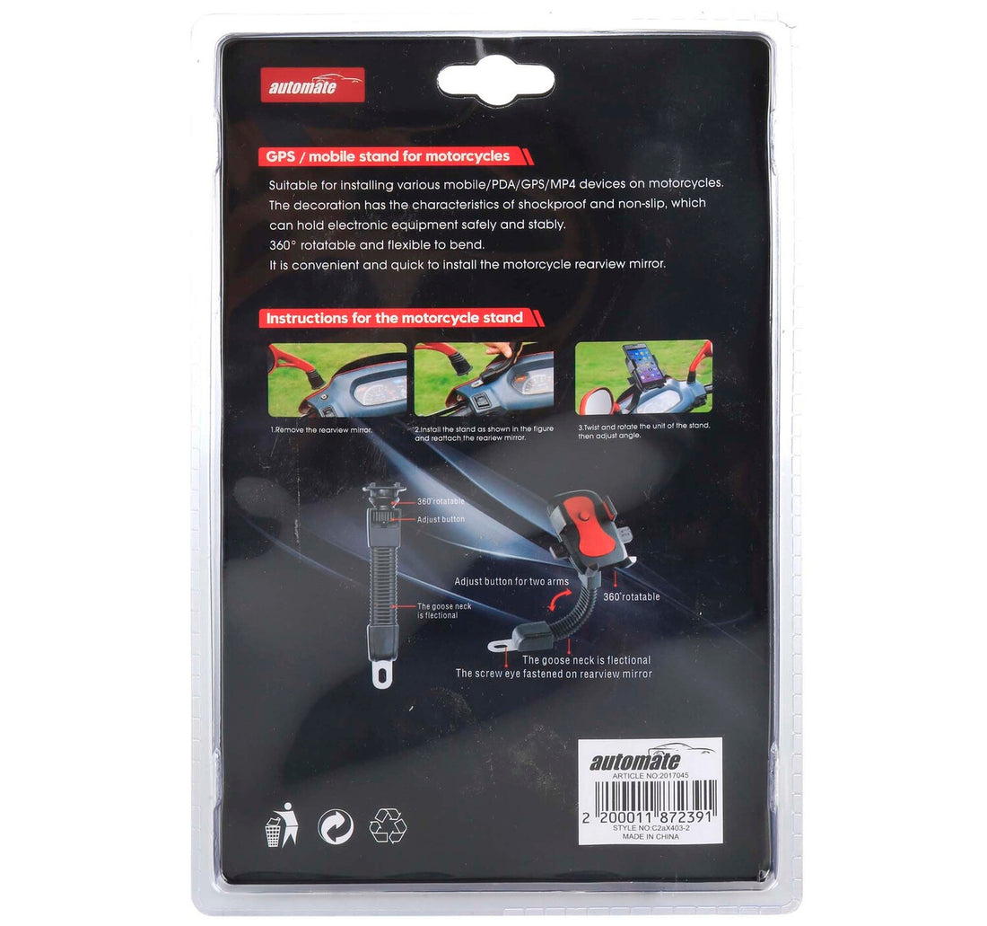 Automate Motorcycle Phone Holder LA2012