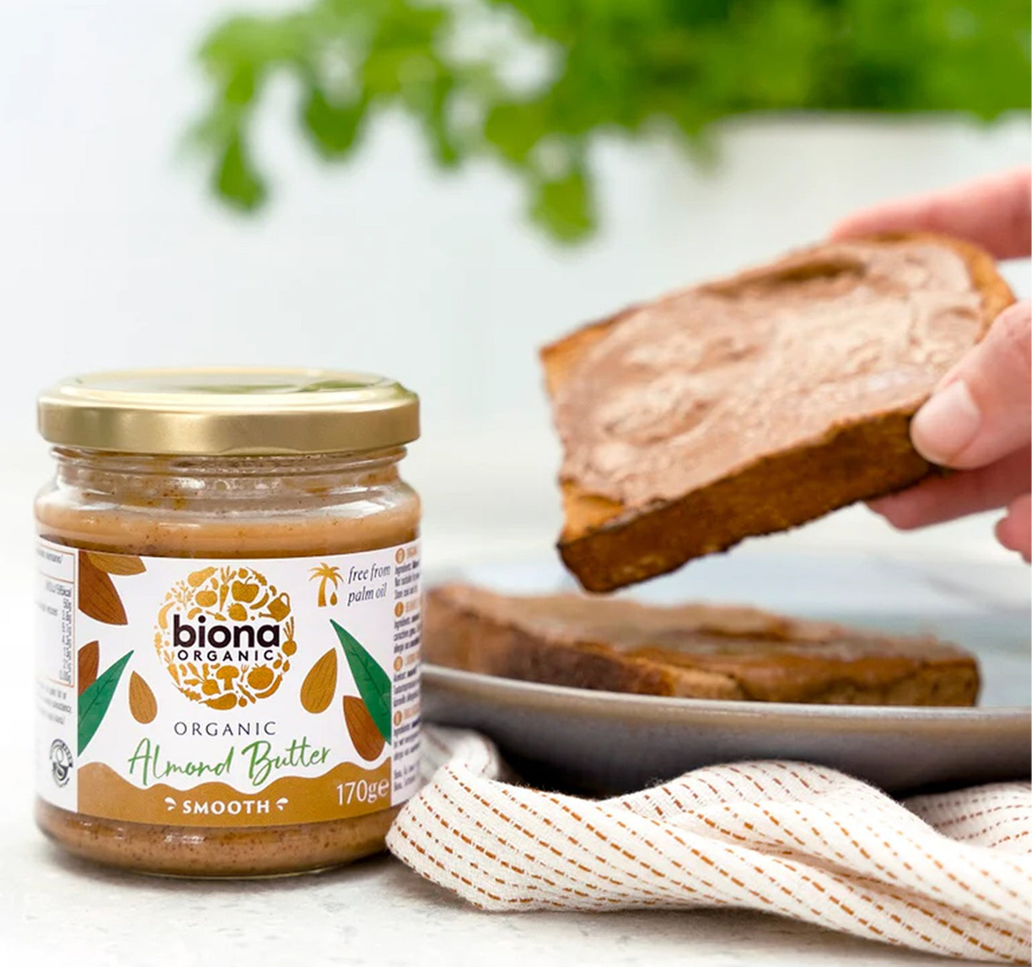 Biona Organic Almond Butter 170 g