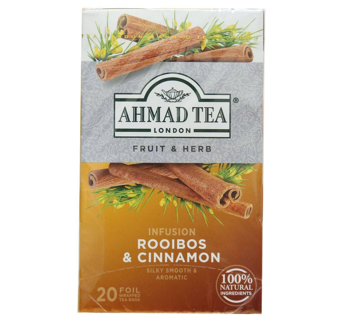 Ahmad Rooibos & Cinnamon Tea 20 Teabags