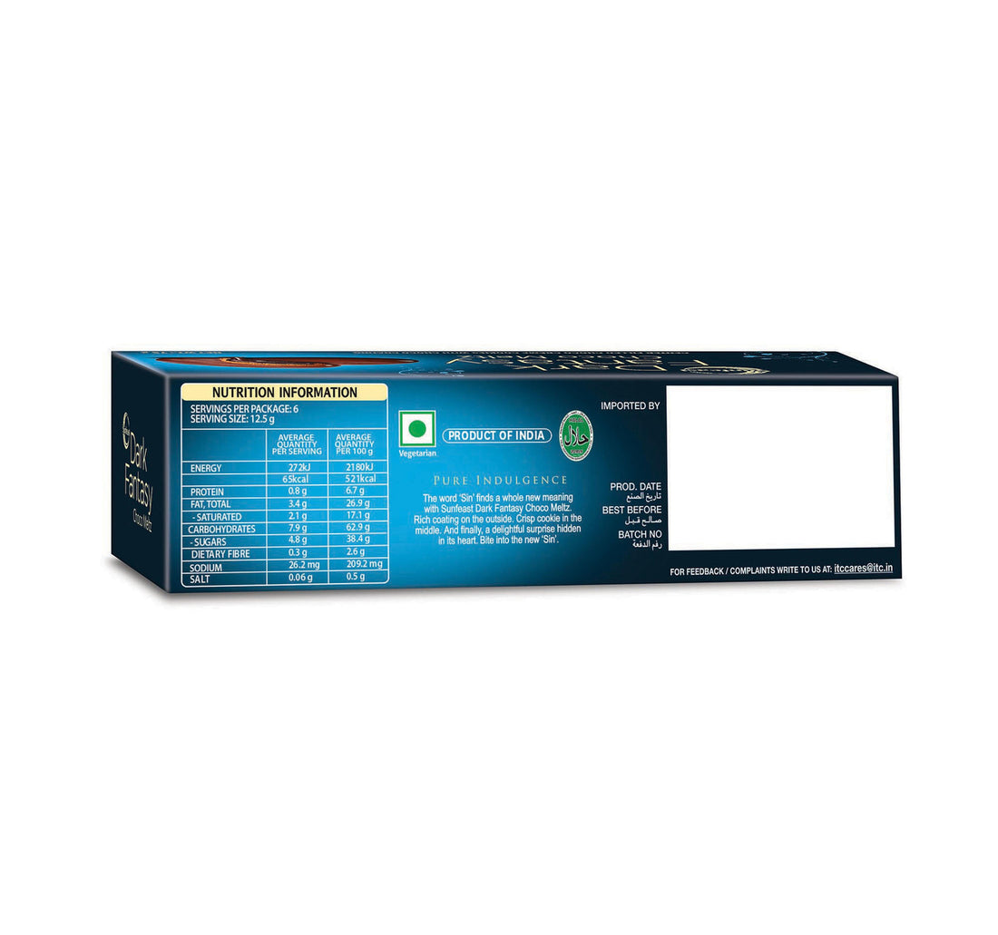 Sunfeast Dark Fantasy Choco Meltz 75 g