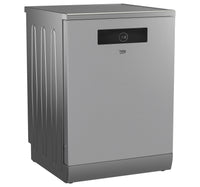 Beko Dish Washer, 15 Place Settings, Fingerprint-free Stainless Steel, BDEN38523XQ