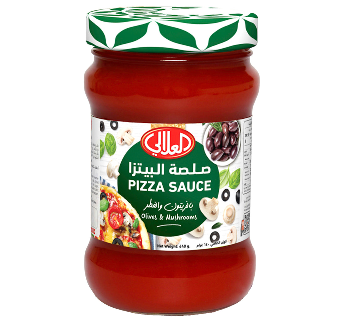 Al Alali Olives & Mushrooms Pizza Sauce 640 g