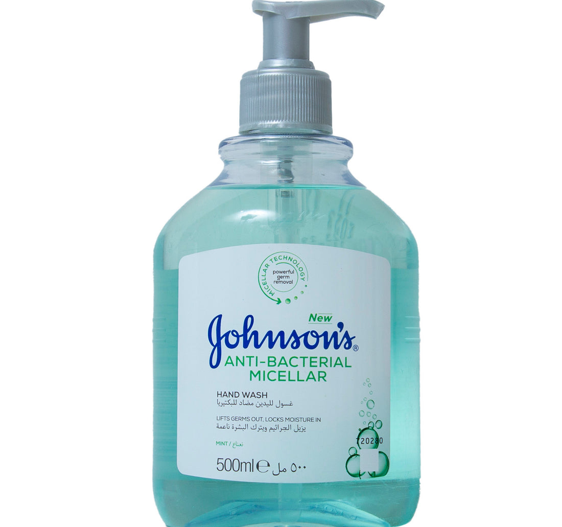 Johnson's Anti-Bacterial Micellar Handwash Mint 500 ml