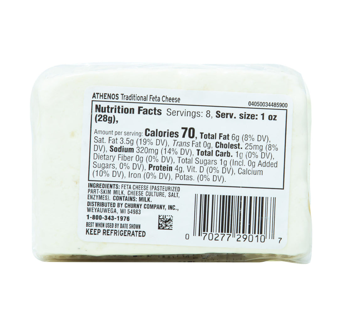 Athenos Feta Cheese Traditional 226 g