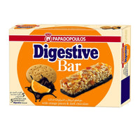 Papadopoulos Digestive Bar With Orange Pieces & Dark Chocolate 5 x 28 g