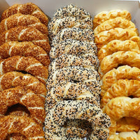 Simit (Turkish Sesame Bread Ring) Firin