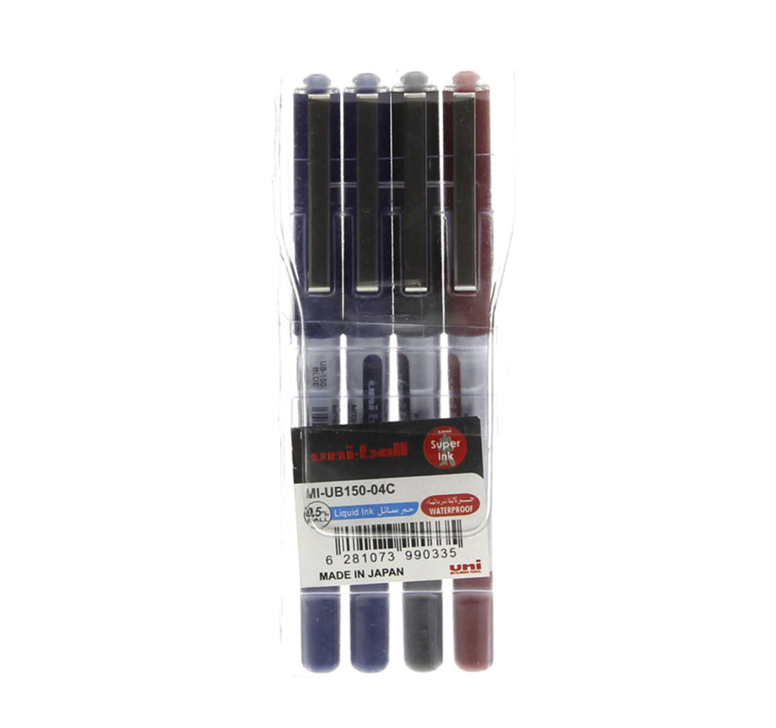 Uni-Ball Eye Micro Pen MIUB150-04C 4's
