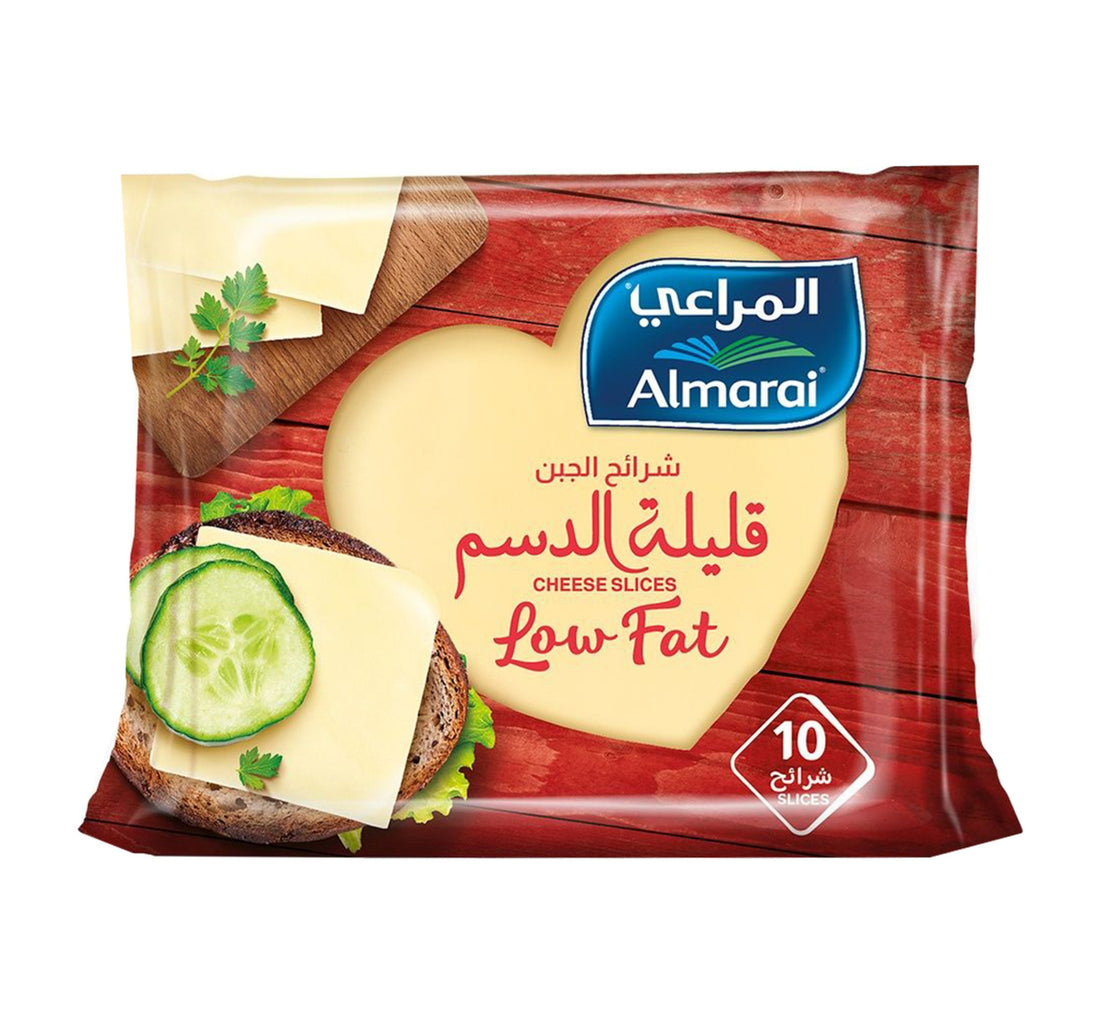 شرائح جبنة المراعي قليلة الدسم 200 غرام