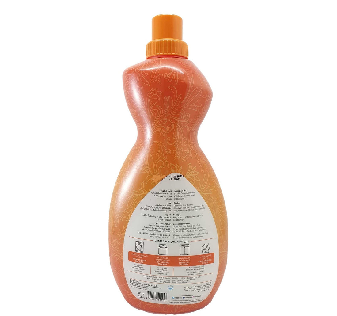Bahar Rich Aroma Concentrated Fabric Conditioner 1.5 Litres