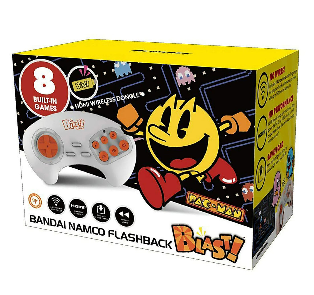 Atari Blast Bandai Namco Flashback Retro Console, 8 Built in Games