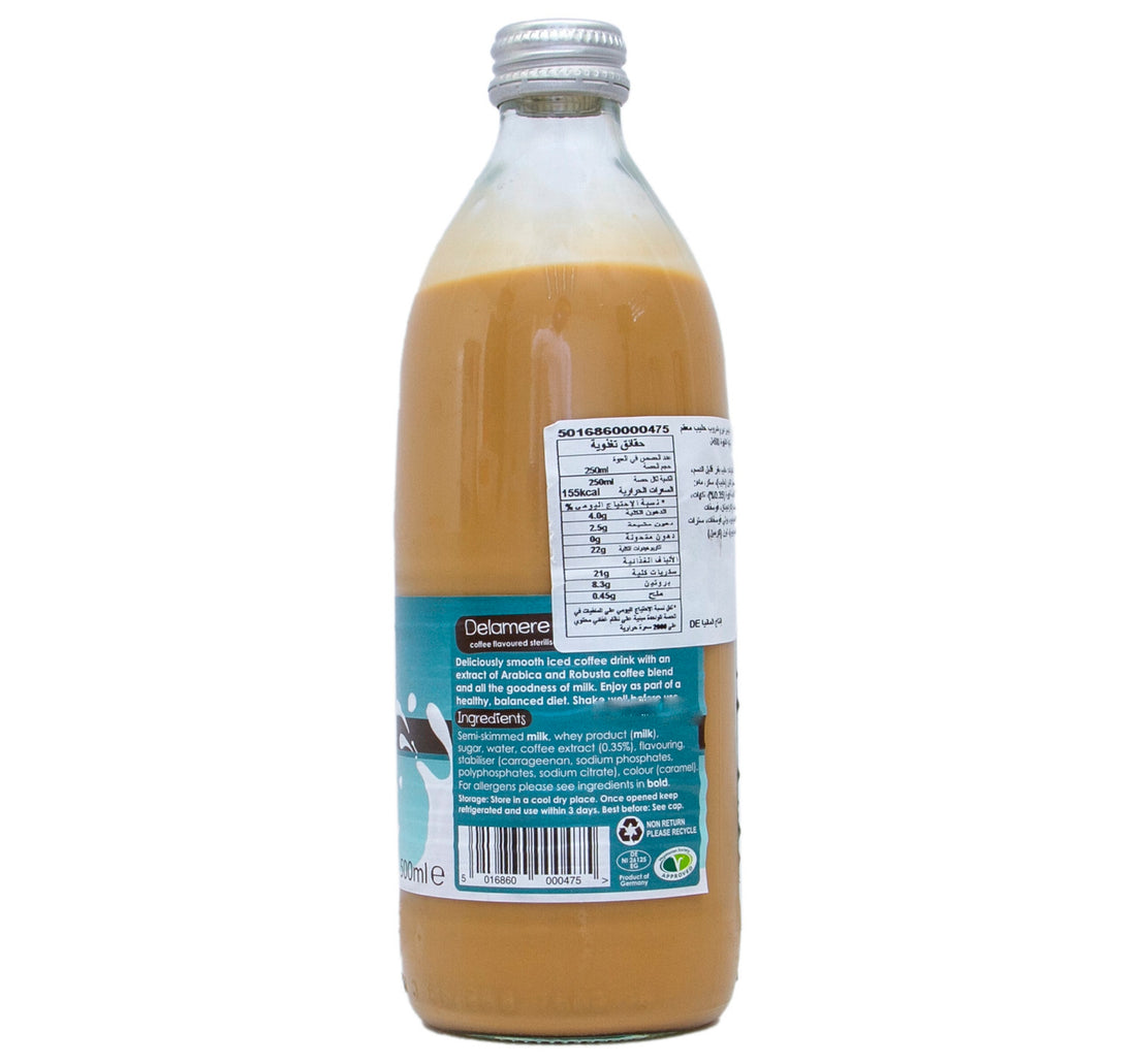 Delamere Flavour Milk Iced Coffee 500 ml