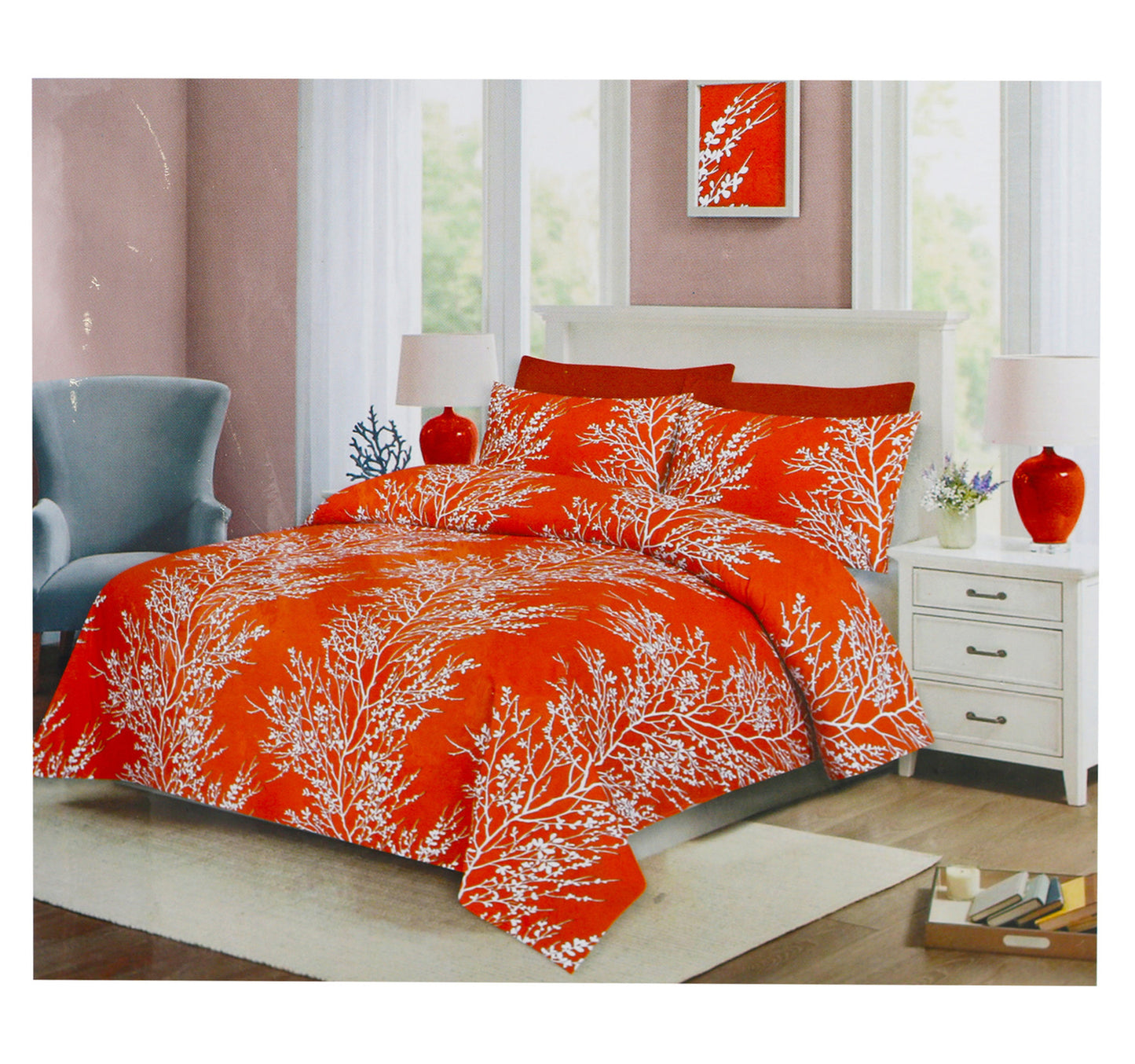 Austir Bed Sheet Set 259 x 274cm Assorted