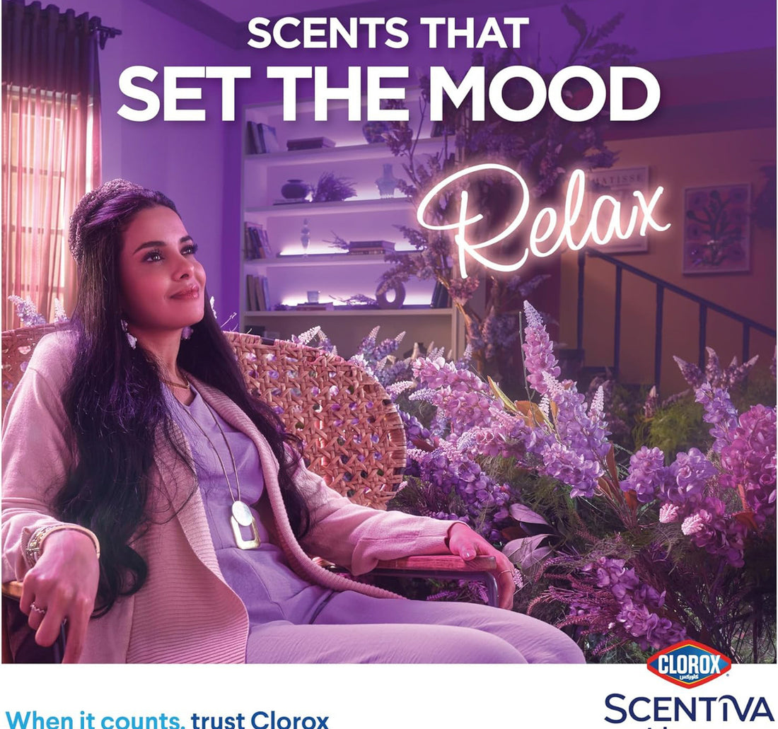 Clorox Scentiva Disinfectant Cleaner Tuscan Lavender Bleach Free 1.5 Litres
