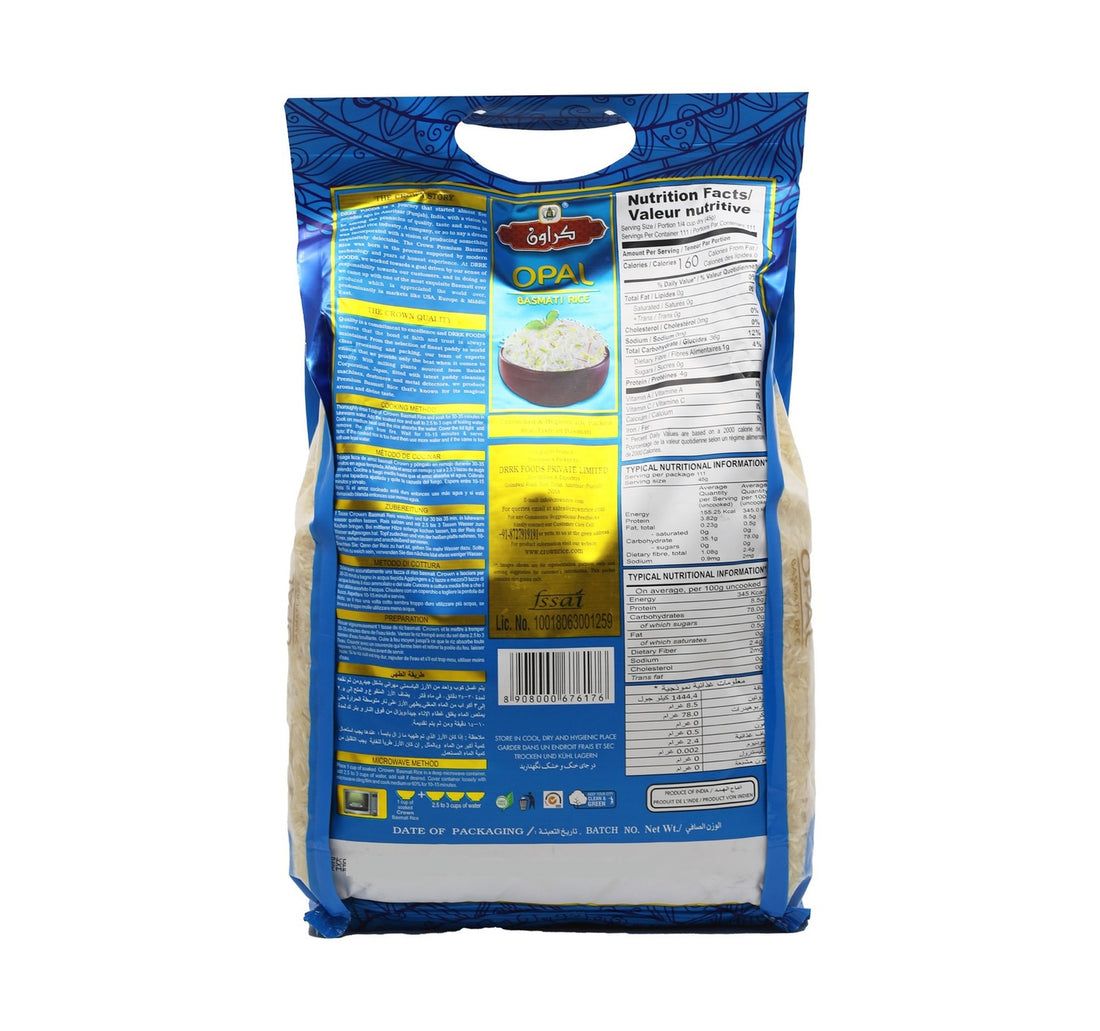 Crown Opal Basmati Rice 5 kg