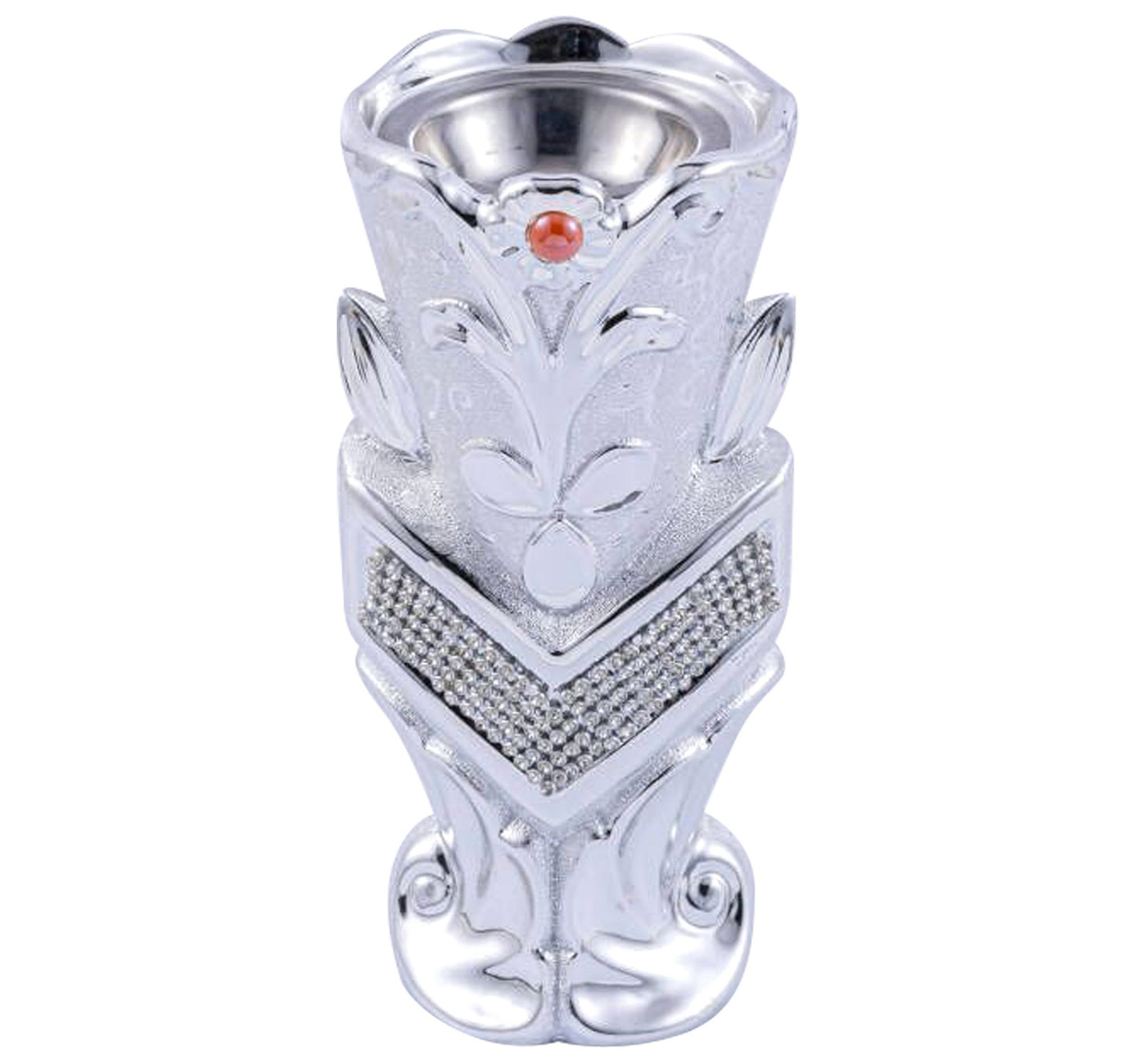 Maple Leaf Livia Ceramic Burner 18.3cm Silver