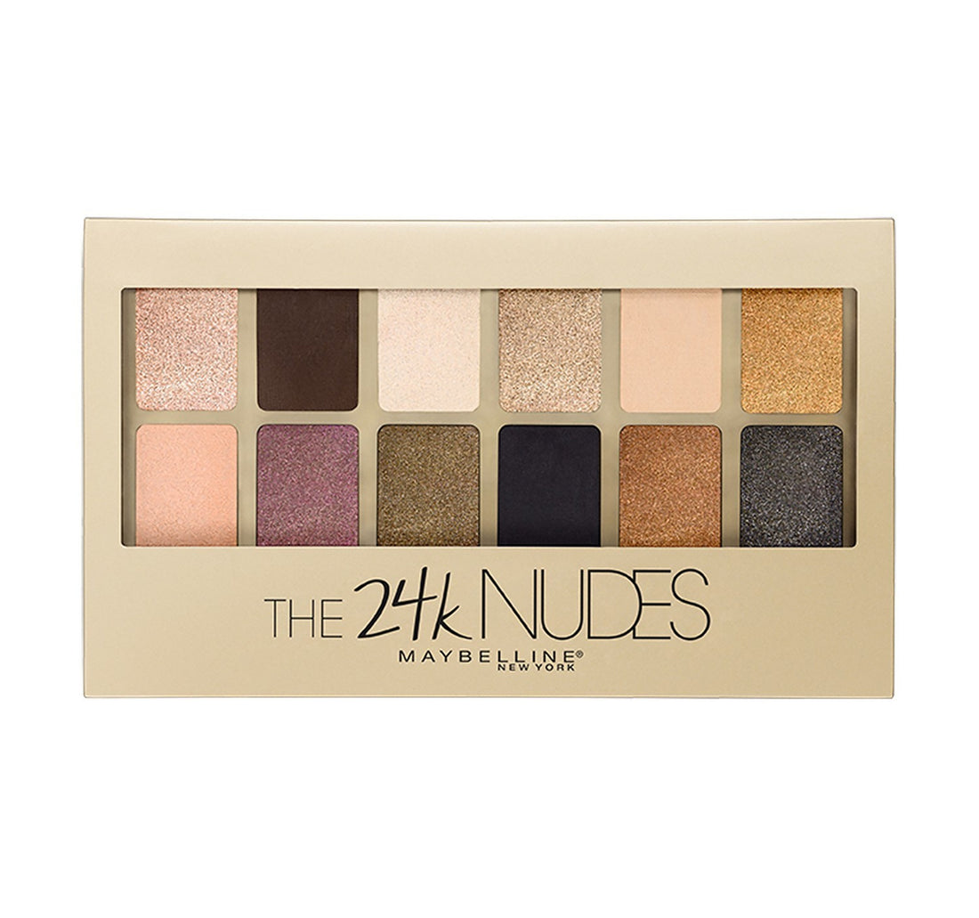 Maybelline 24 Karat Nudes Eyeshadow Palette 1pc