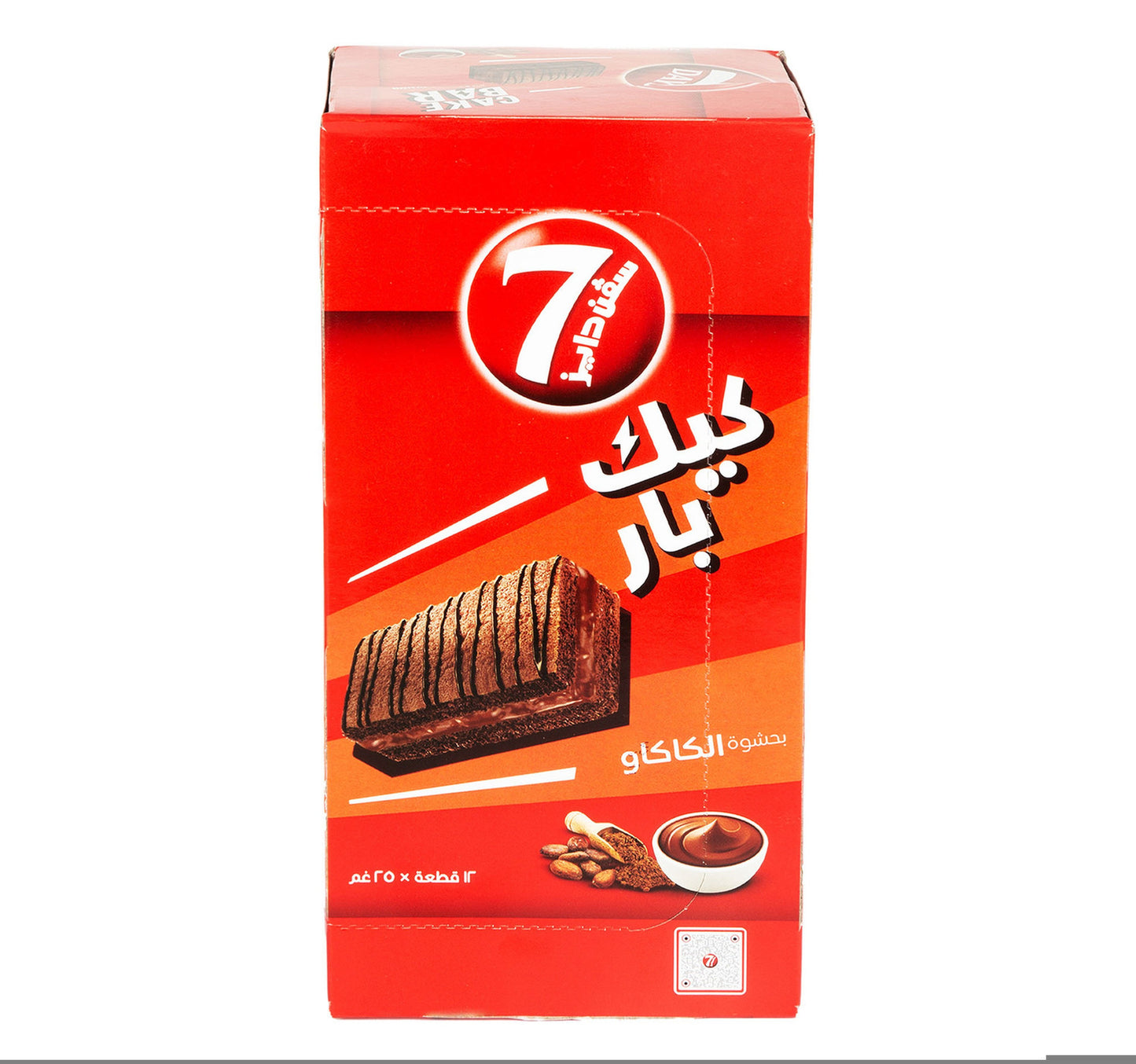 7 Days Cake Bar With Cocoa Filling 12 x 25 g